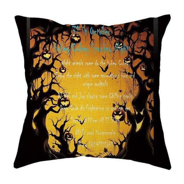 Scary Decorative Halloween Pillow Cases