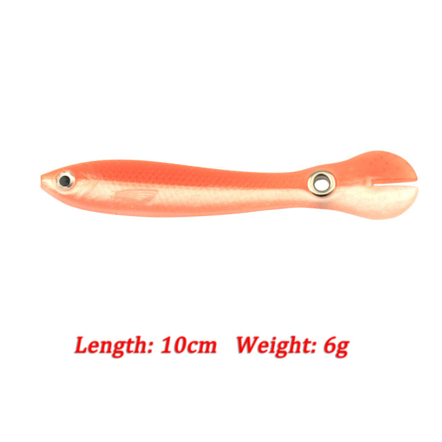 Realistic Reflective Soft Fishing Artificial Bait