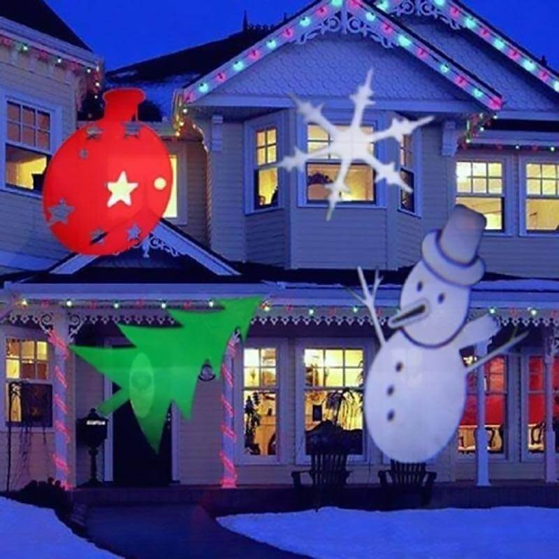 LED Halloween Decoration Landscape House Projector