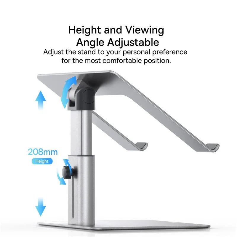 Ergonomic Non-slip Height Adjustable Laptop Holder Stand