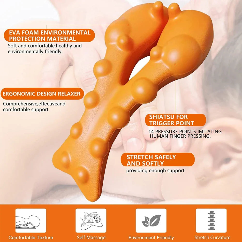 Built-In Pressure Points Cervical Massager