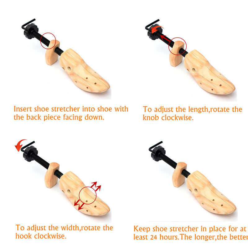 Adjustable Wooden Shoe Stretcher