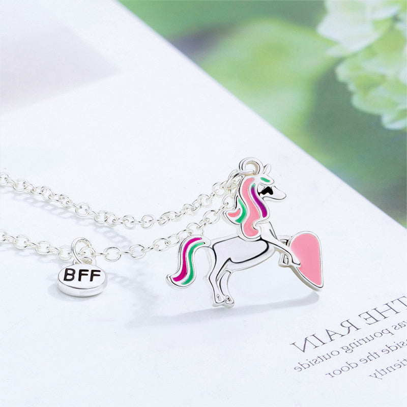 Magnetic Lovely Couples Pendant Necklace