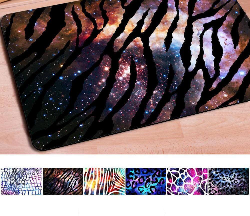 Galaxy Space Welcome Leopard Mat