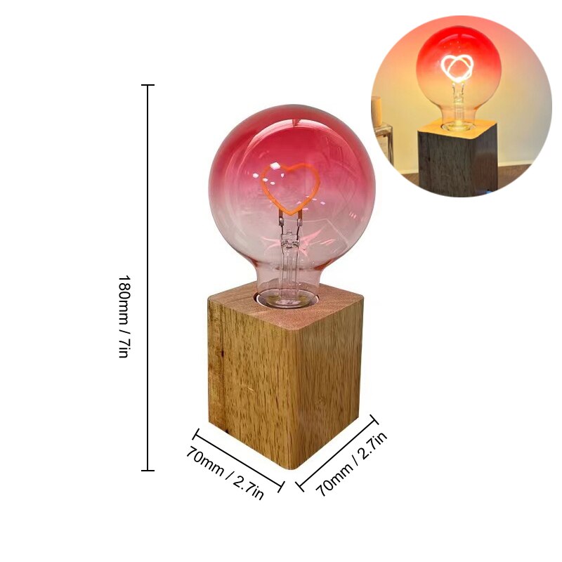 Eternity Love Heart LED Atmosphere Lamp