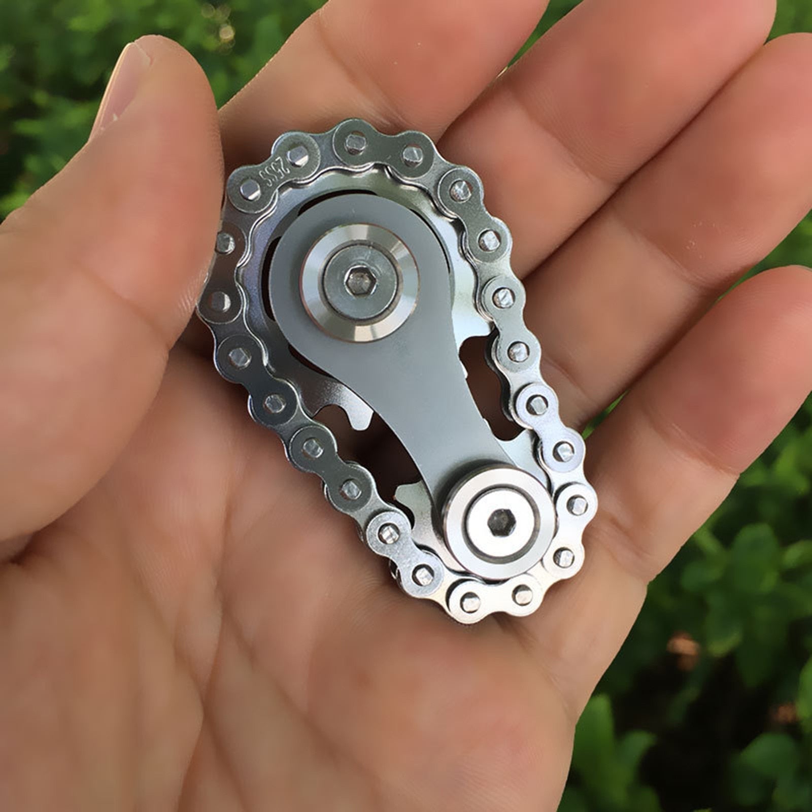 Chains Flywheel Fidget Spinner