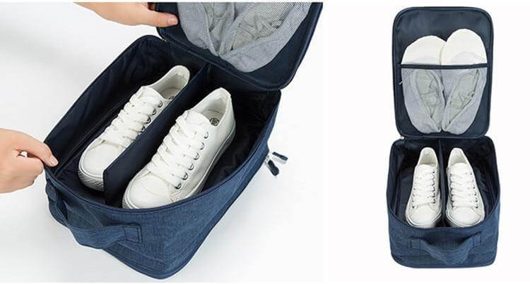 Portable Travel Shoe Clothes Storage Organizer Bag