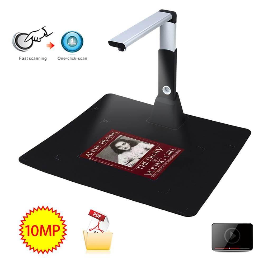 High-Speed Document Cam Scanner Visualizer