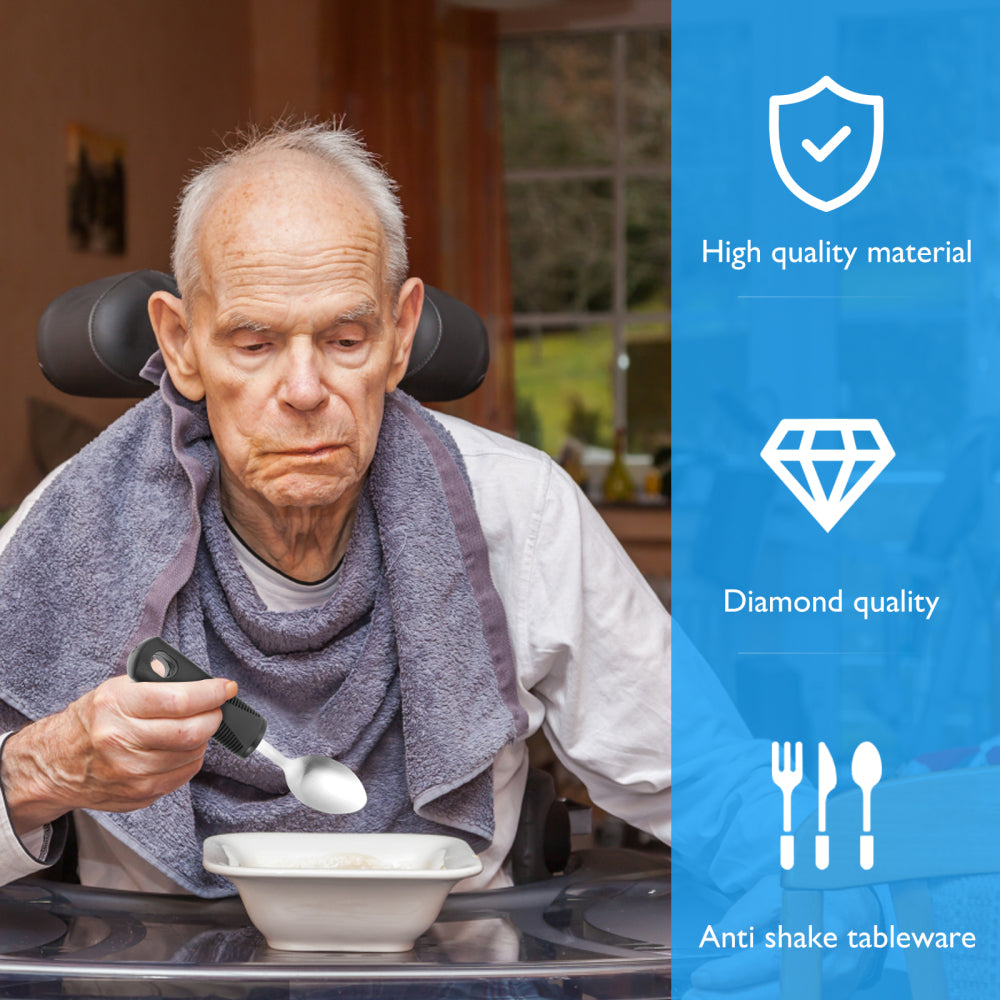 Anti-Shake Elderly Tableware Set