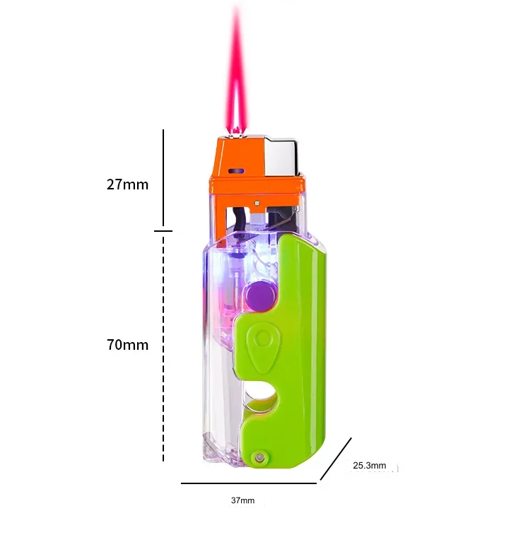 Flameless Fire Starter Retractable Windproof Lighter