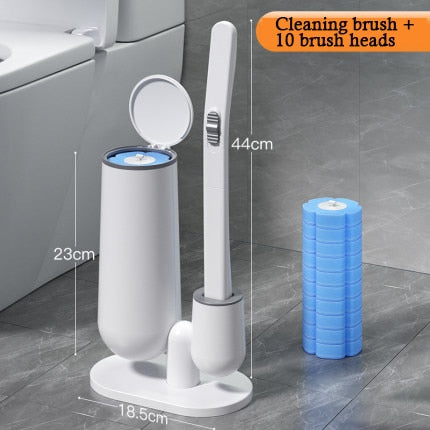 Cleaning Magic Disposable Toilet Brush Set