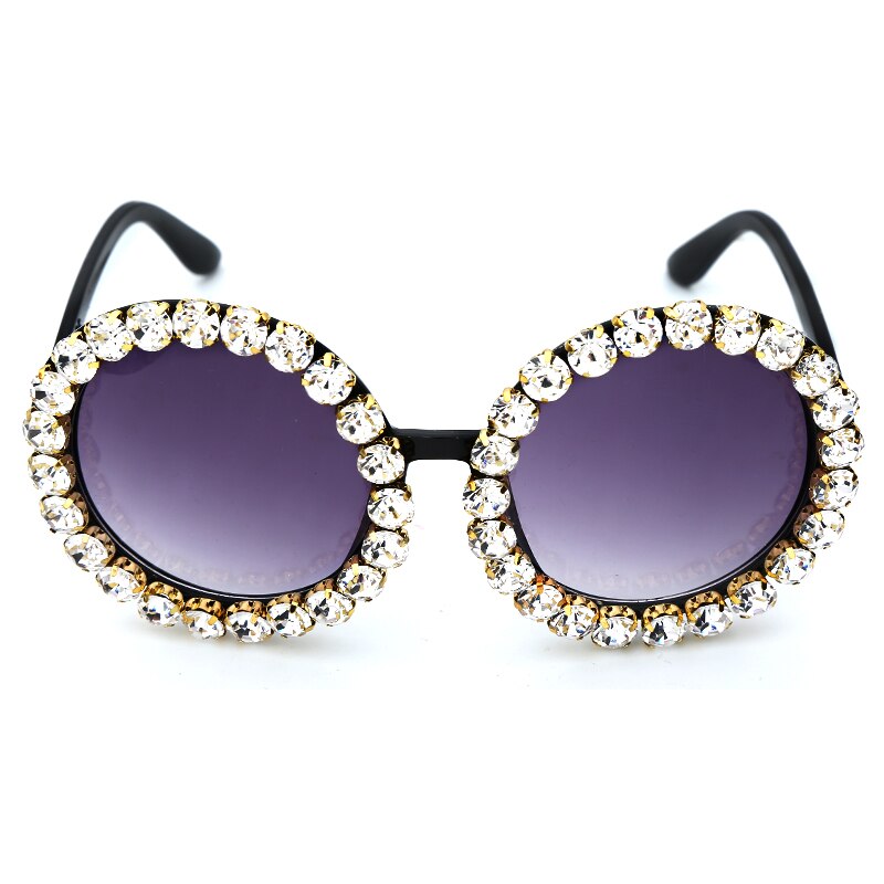 Oversize Round Luxury Sunglasses