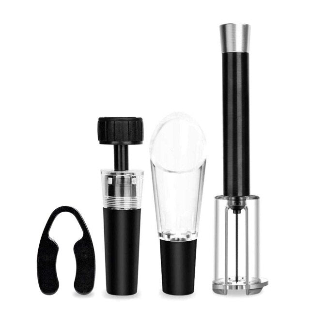 Air Pressure Wine Opener Set