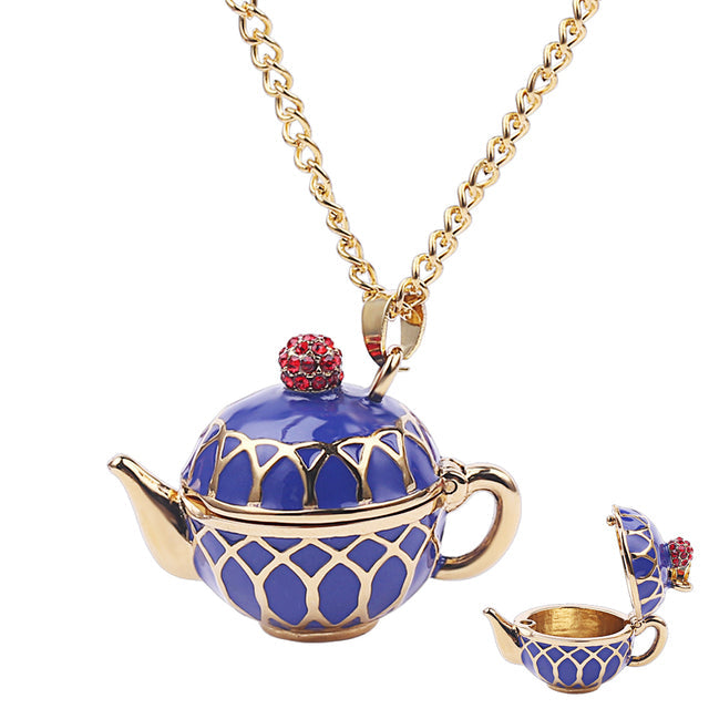 Creative Teacup Necklace