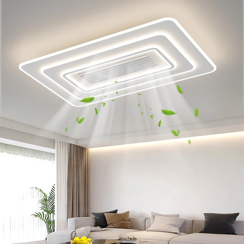 Ultra Cool Breeze Bladeless Energy LED Star Ceiling Fan