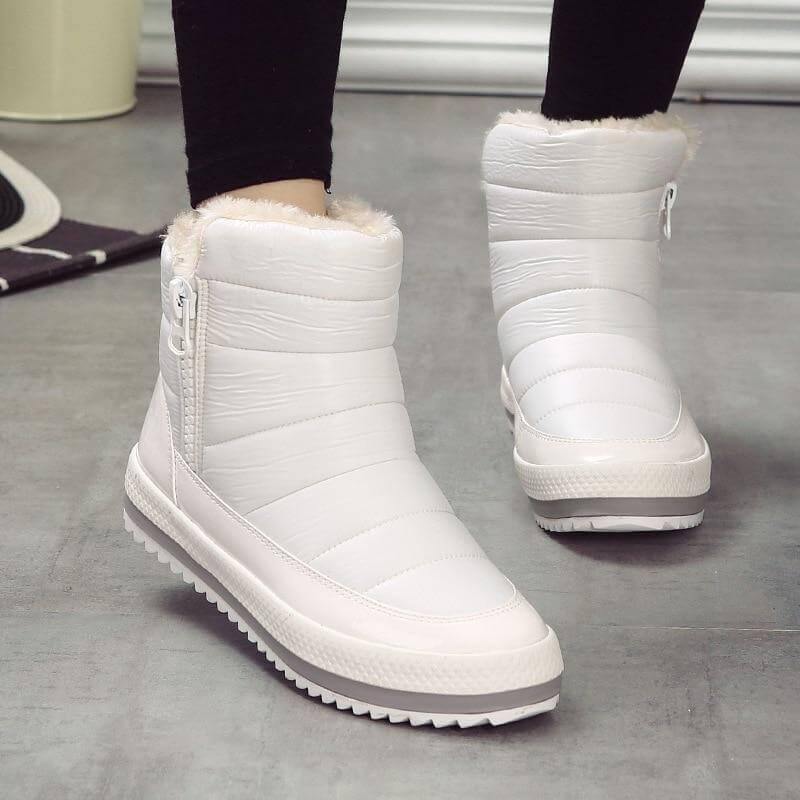 Russian Style Zipper Comfortable Women Shoes