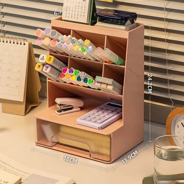 Clean Tower Tidy Multifunctional Desktop Organizer