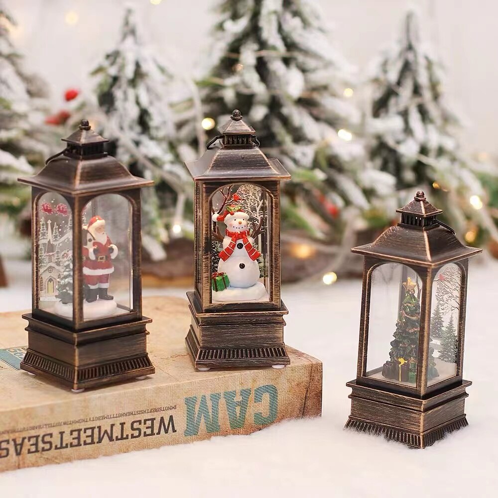 Retro Mini Christmas Lantern