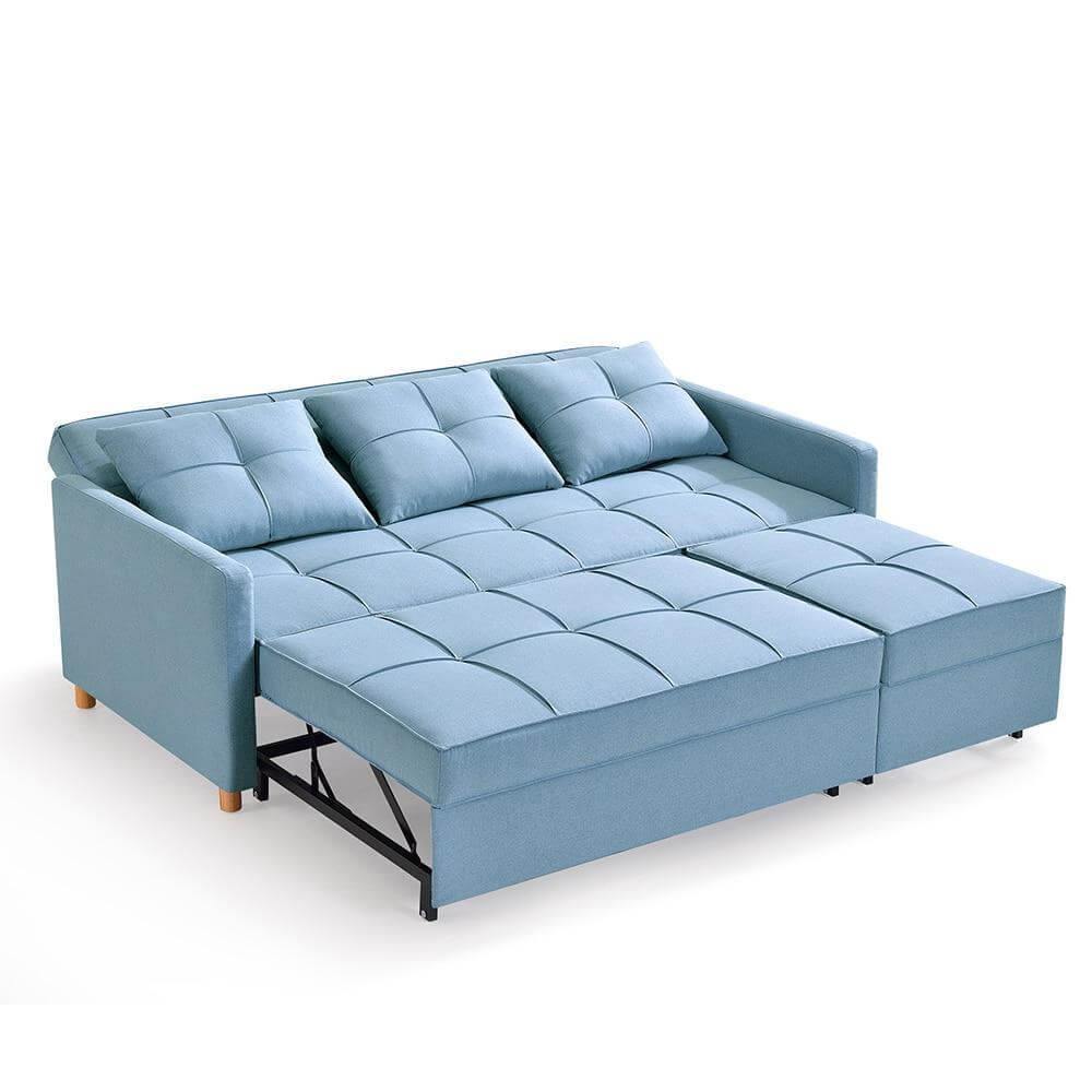 Luxury Fancy L Shaped Sleeper Sofa