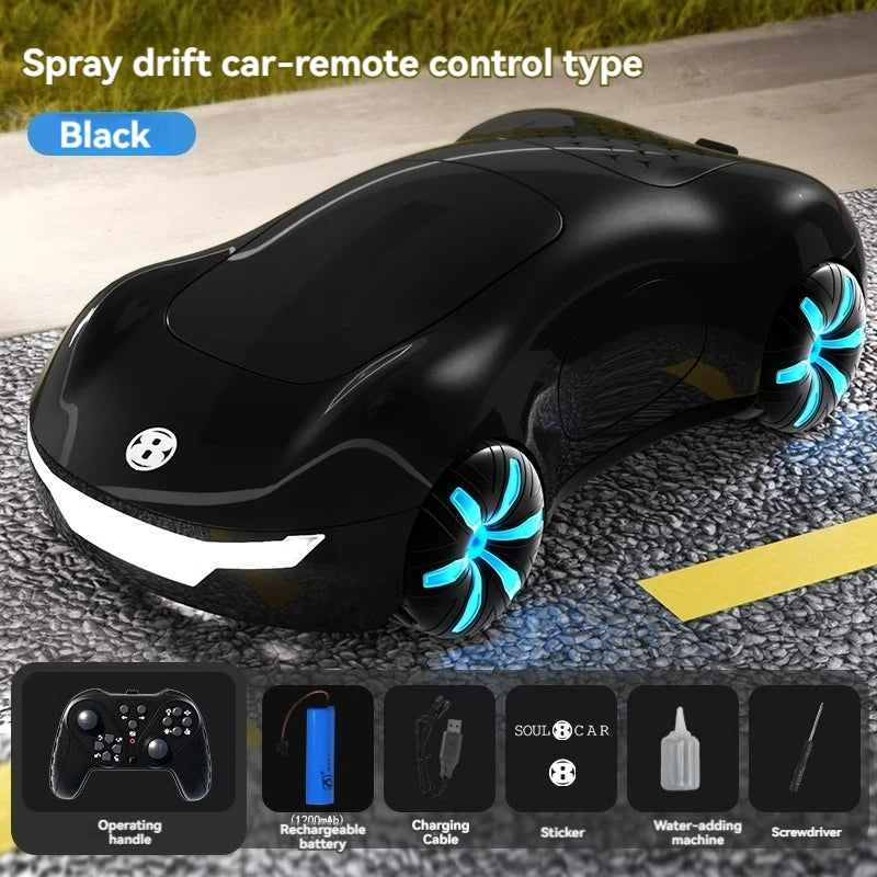 Rechargeable Gesture Control RC Spray Effect Stunt Car