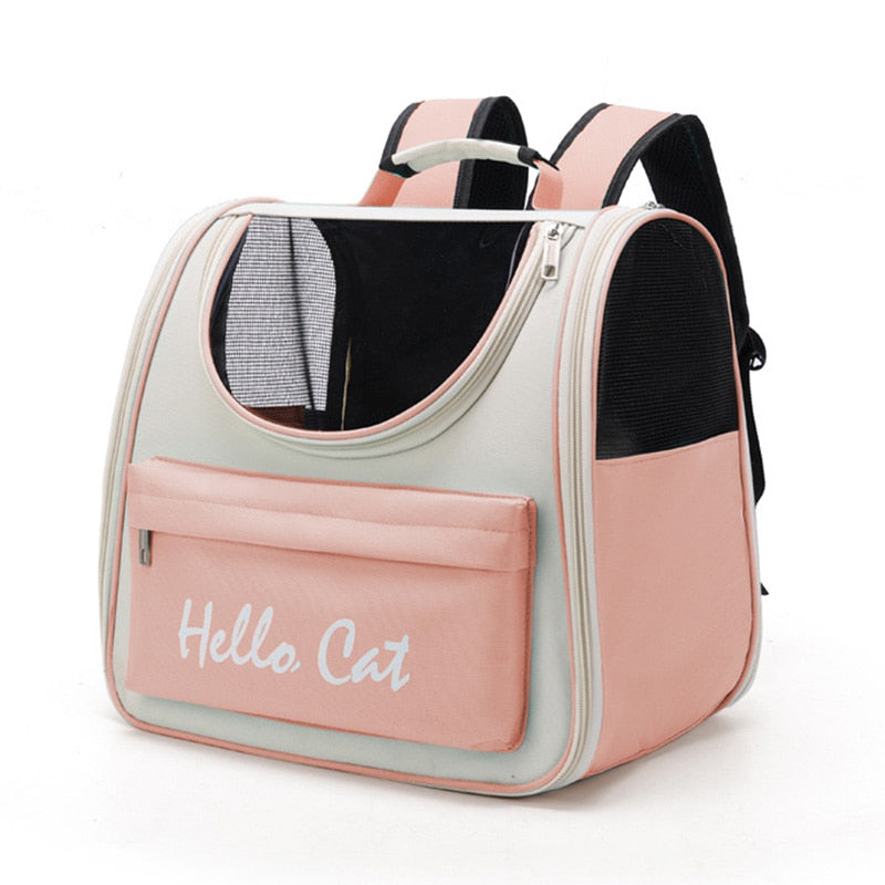 Breathable Transparent Pet Cat Carrier Bag