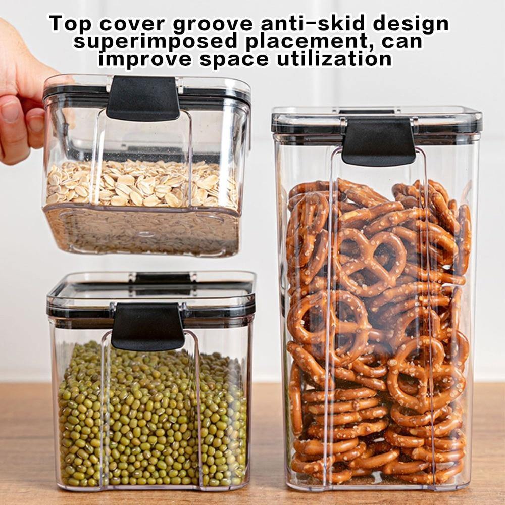 Transparent Grain Food Storage Container