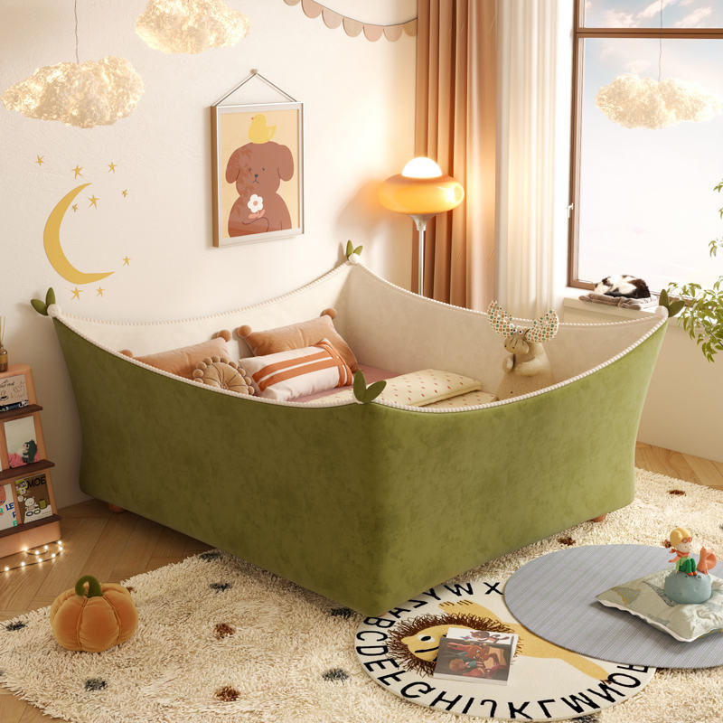 Unlimited Fun Modern Pocket Guardrail Children Bedroom Bed