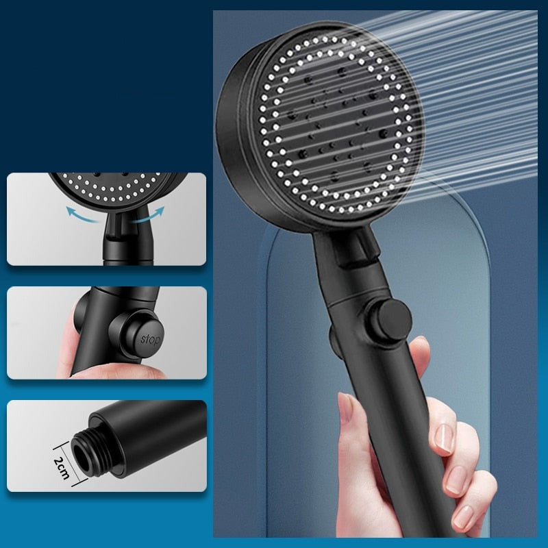 Adjustable Multi Mode High-Pressure Shower Head