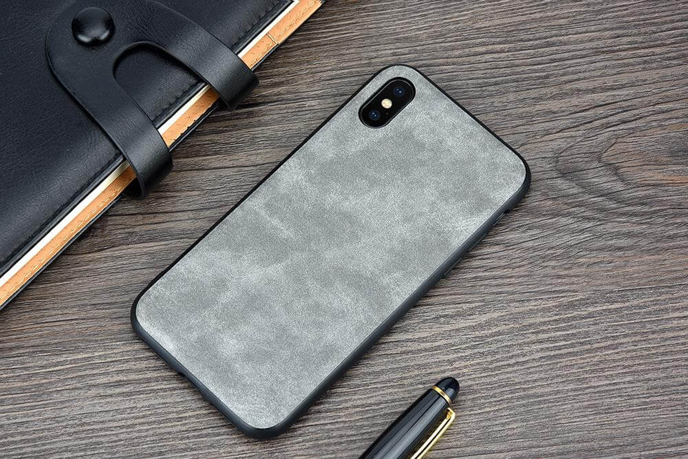 Vintage PU Leather Case for iPhone X and Other Models