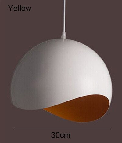 Modern Aluminum Eggshell Nordic Pendant Lamp