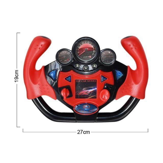 Electric Educational Car Simulation Steering Wheel Toy