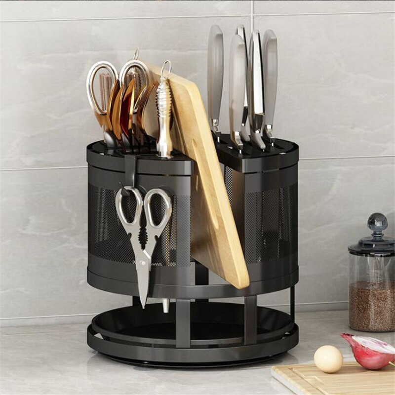 Rotating Kitchen Organizer Shelf Box