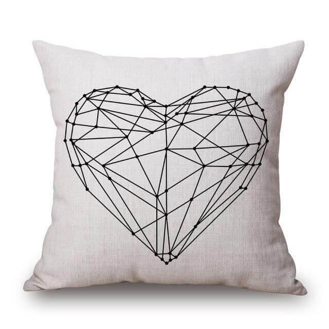 Romantic Modern Design Pillow Cases