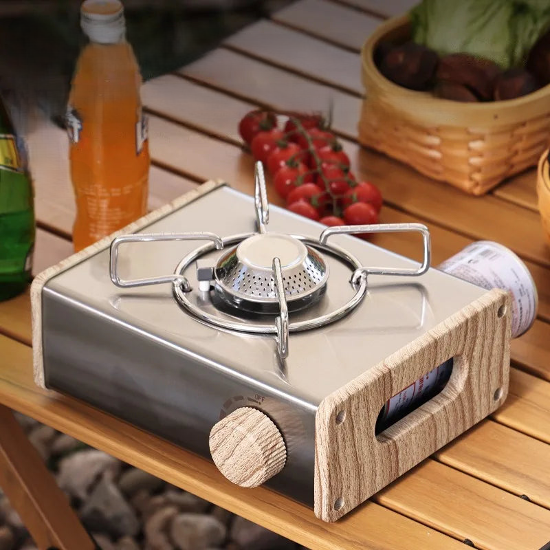 On-the-Go Cooking Stainless Steel Outdoor Camping Stove