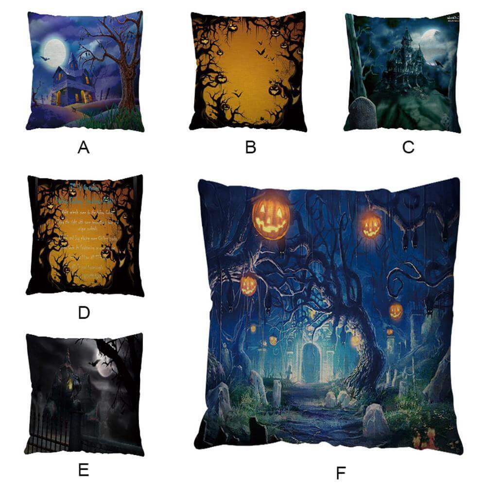 Scary Decorative Halloween Pillow Cases