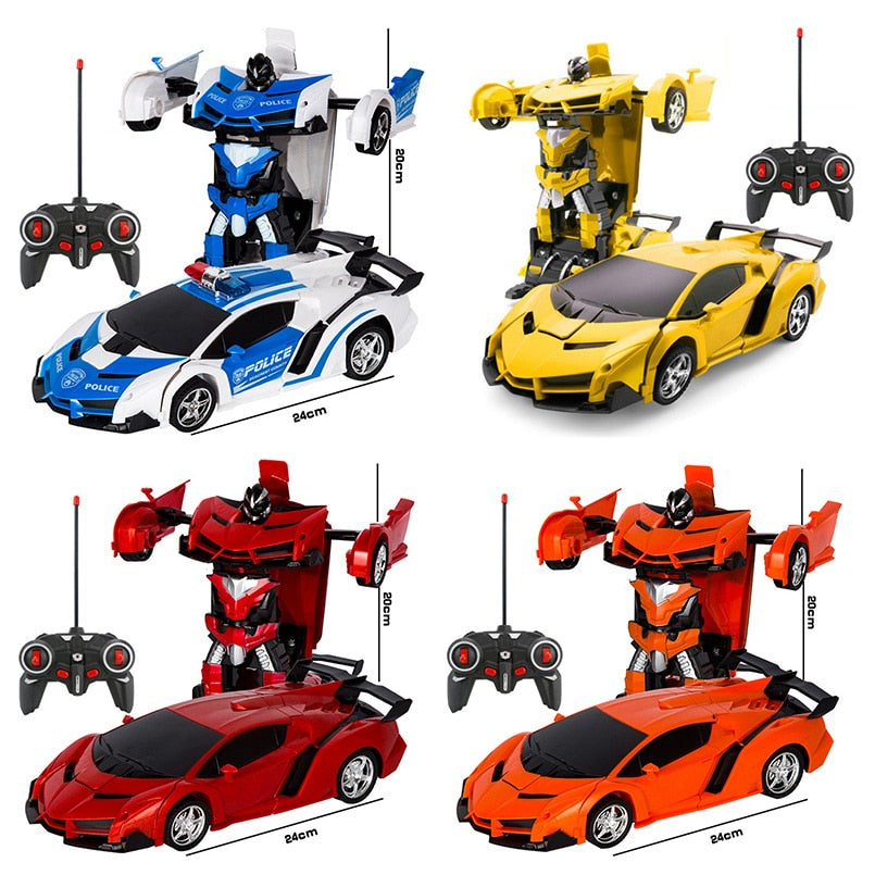 2in1 Robo Racer Transforming RC Car Toy