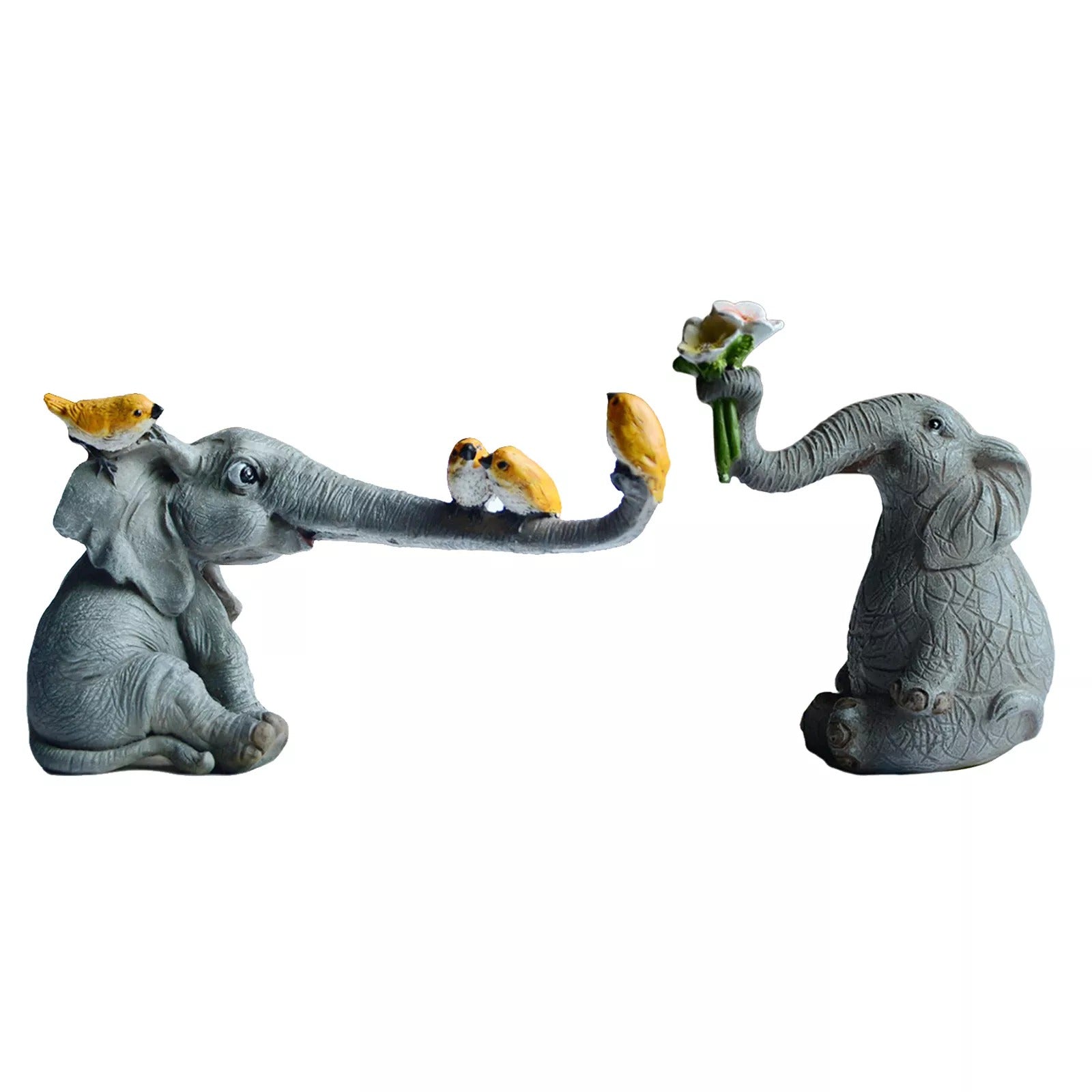 Lucky Elephant Fairy Garden Ornament