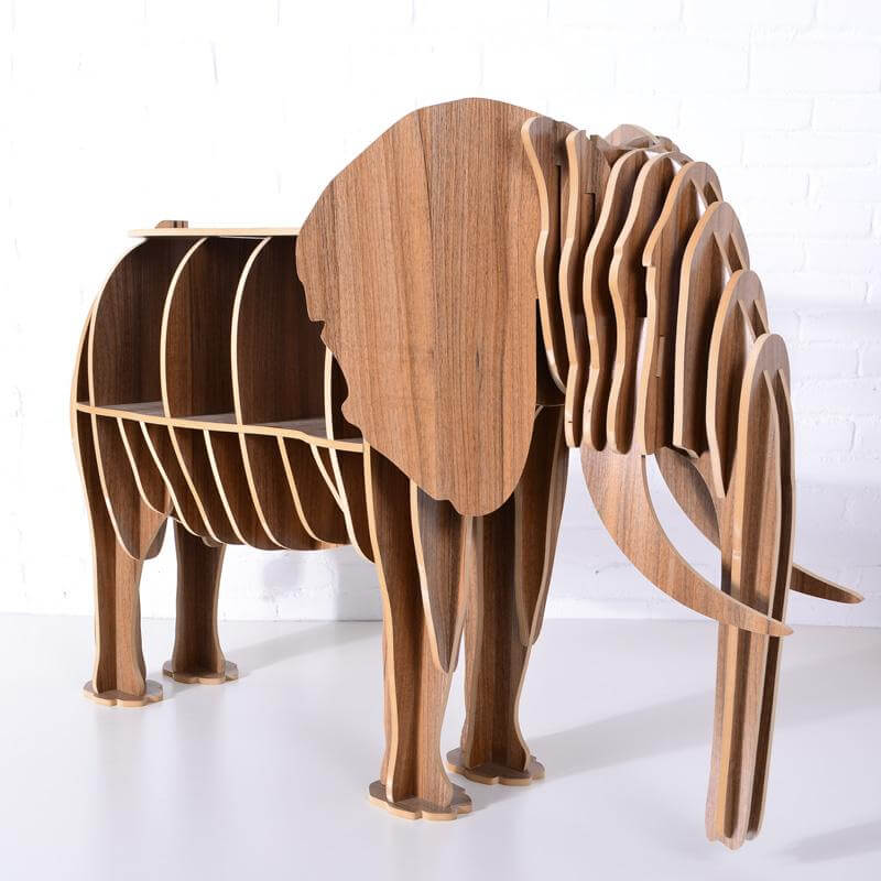 High-end 3D Puzzle Elephant Desk