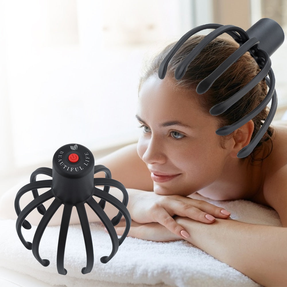 Electric Hair Stimulation Head Massager