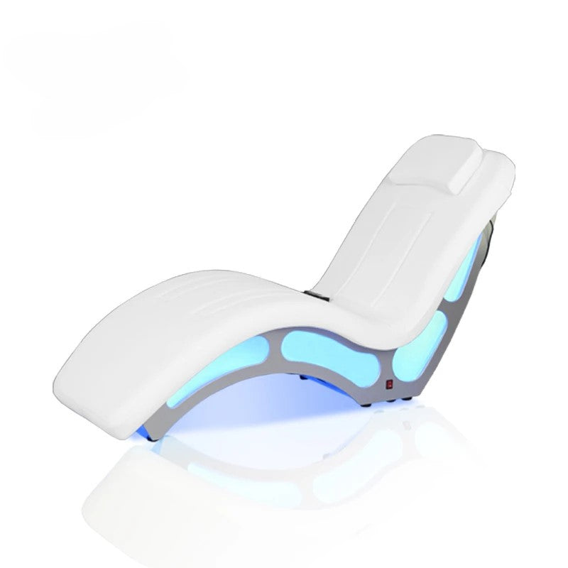 Modern Heated Massage LED Lighting Lounge Chair