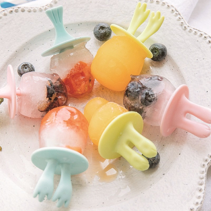 Cute Animal Shape Ice Cream Popsicle Mold