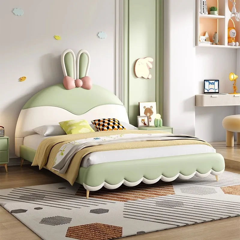 Rabbit Nordic Princess Cozy Cute Kids Bed