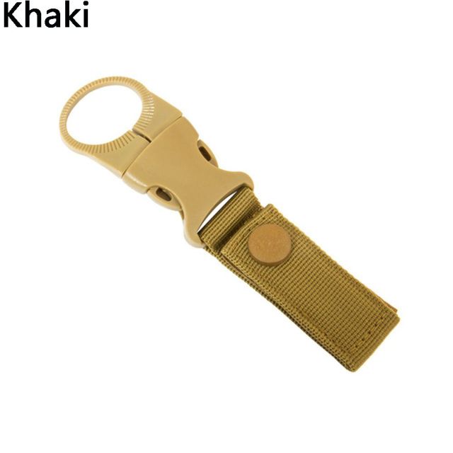 Military Style Belt Keychain Bottle Hook