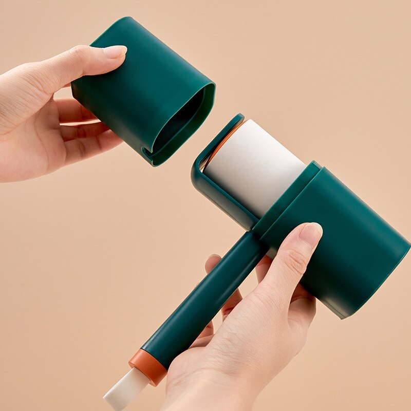 Replaceable Sticky Paper Hair Lint Remover