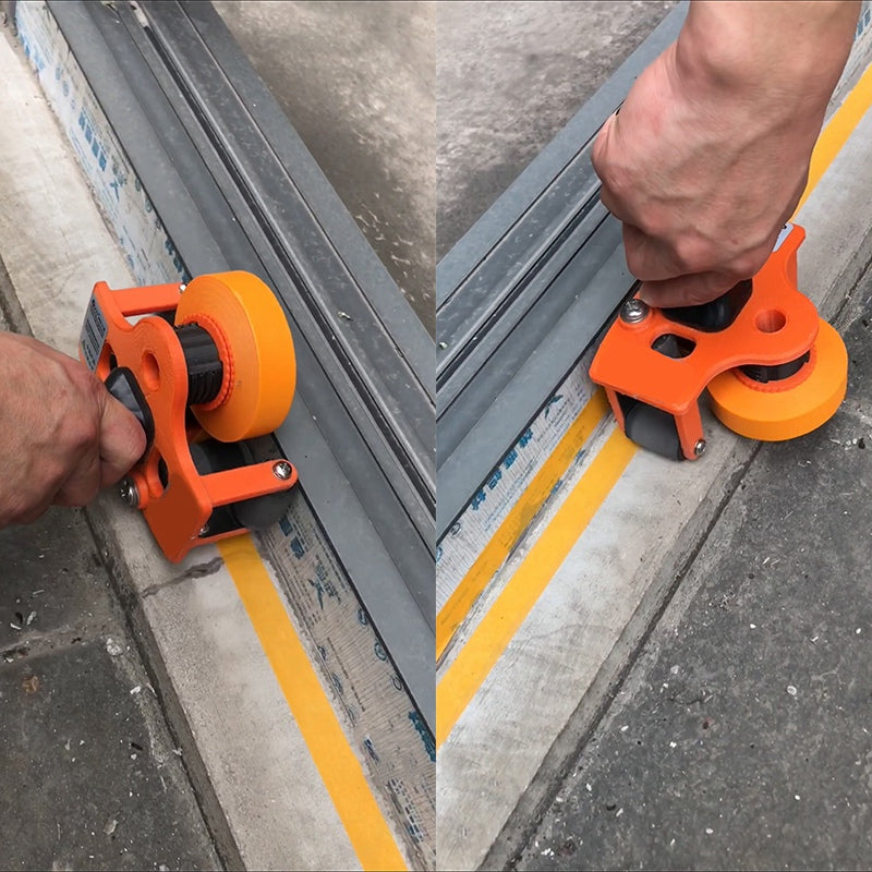 Easy Corner Masking Tape Roller Dispenser