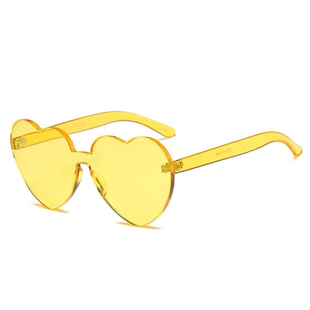 Love Heart Shape Sunglasses