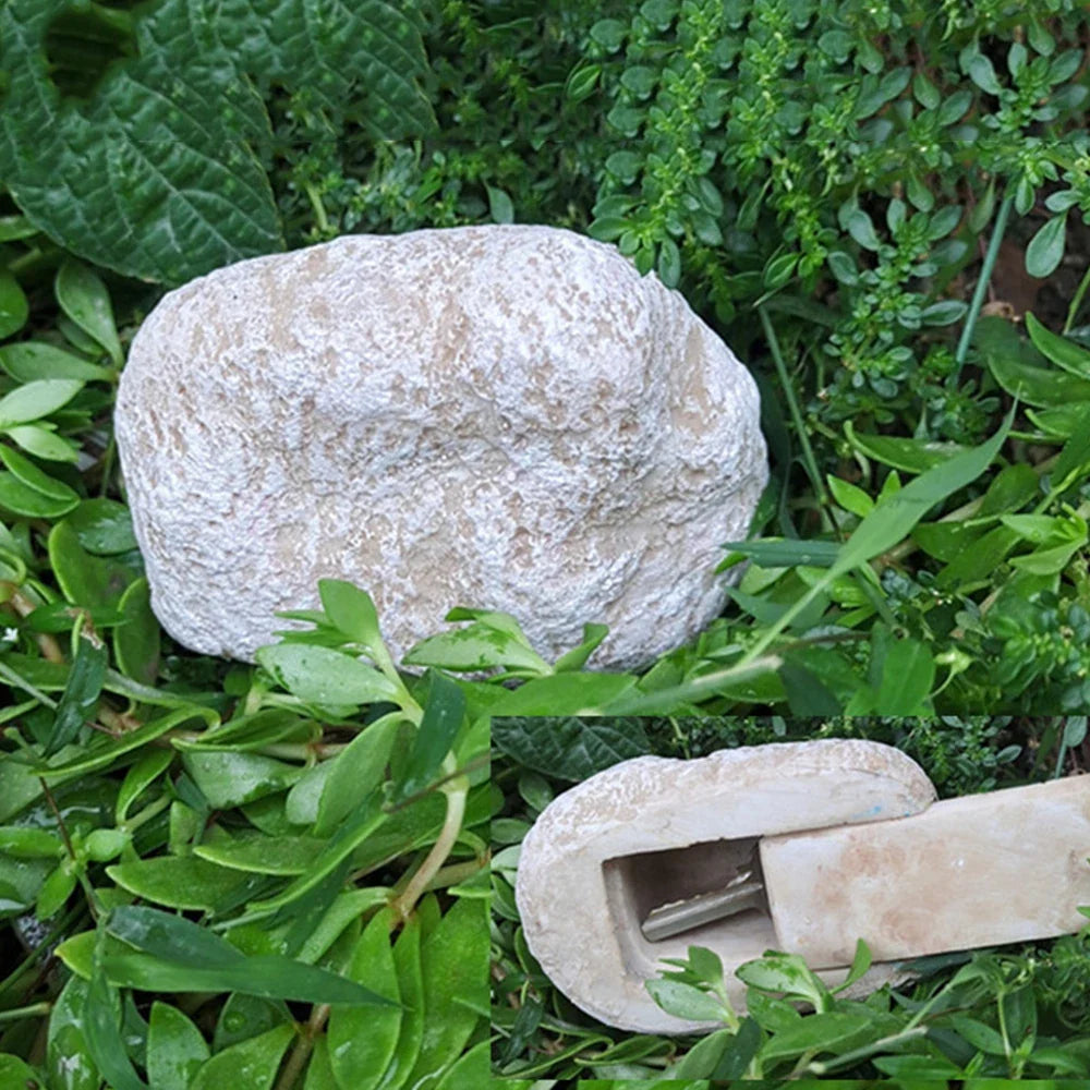 Hidden Stone Design Garden Security Box