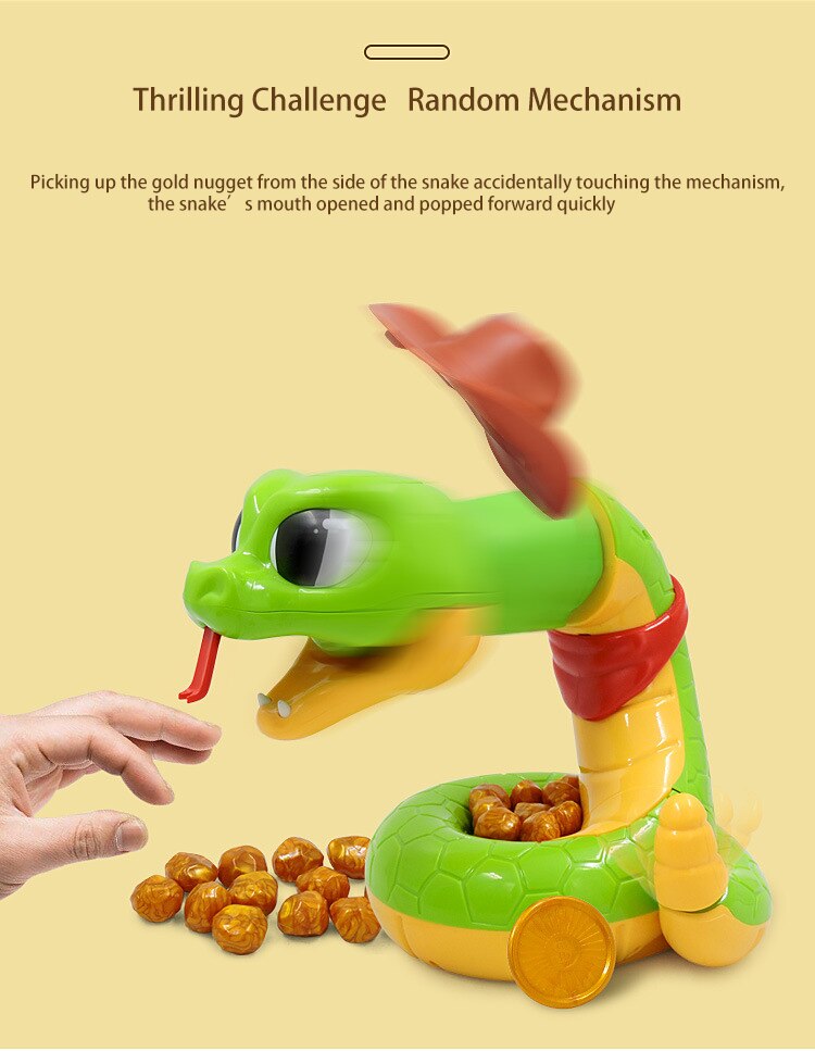 Educational Anti Stress Snake Party Toy