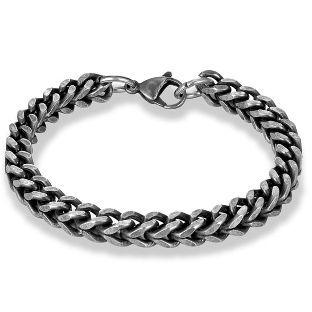 Retro Cuban Chain Bracelet