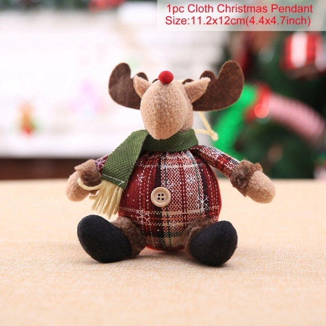 Christmas Elk Doll Home Decor